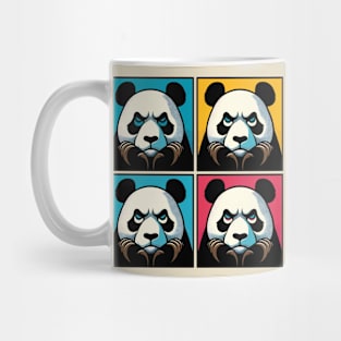 Pop Annoyed Panda - Funny Panda Art Mug